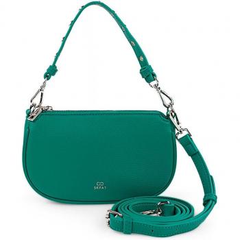 Bolso Bandolera SKPAT Verona Pequeña en Color Esmeralda