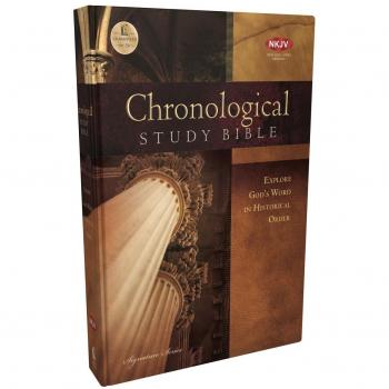 Chronological Study Bible-NKJV: New King James Version - Explore God's World in Historical Order: Holy Bible, New King James Version