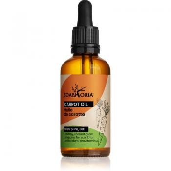 Soaphoria Organic Nourishing Carrot Oil for Face, Body and Hair 50 ml