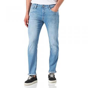 Jack & Jones Men's Tapered Fit Blue Denim Jeans 33/30