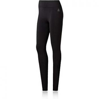Reebok Wor Myt Smless Tight Mallas, Mujer, Negro, L