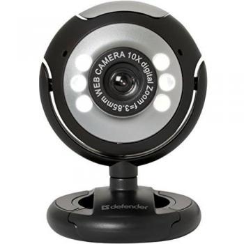 Defender - Web-CAM c-110 0.3mp botón para Foto iluminación de Fondo