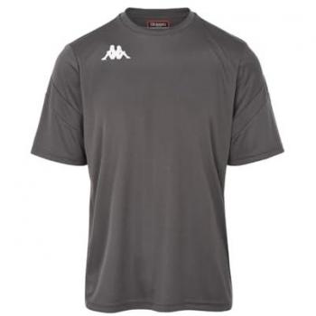 Camiseta de Manga Corta Kappa Dovo Gris S