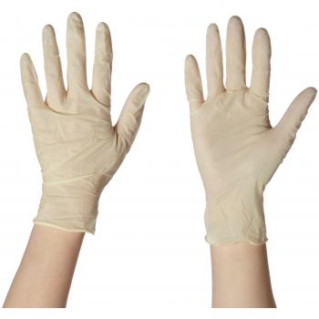 Guantes de Látex Sin Polvo Talla S 100 Unidades