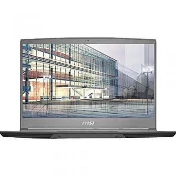 Portátil MSI WF65 10TI-424FR/i7-16GB-256SSD-W10P, Estación de Trabajo Móvil 15.6 Full HD, Intel Core i7-10750H, NVIDIA Quadro T
