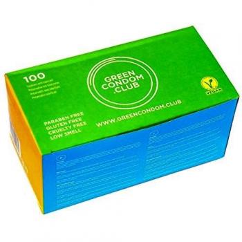 Green Condom Club Preservativos Veganos 100Ud 400 g