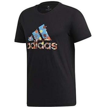 adidas 8-bit Bos Camiseta de Manga Corta, Hombre, Black, M