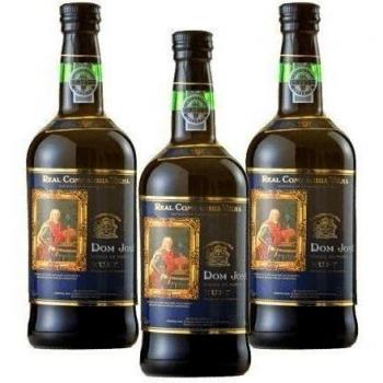 Vino de Oporto Real Companhia Velha Dom José Ruby - Vino Fortificado - 3 Botellas