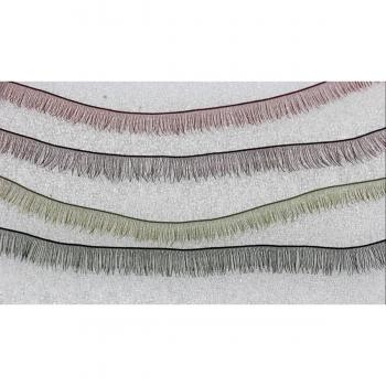chengyida 4 Color pestañas Kits para muñeca bebé BJS SD Baby Doll Parts 20 cm Longitud 8 mm de ancho suave y realista pestañas