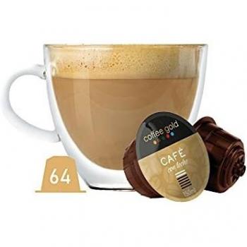 Coffee Gold - 64 Cápsulas de café compatibles con Dolce Gusto®* -