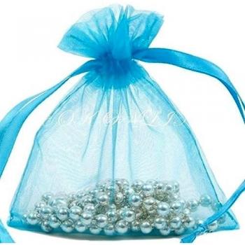 100 Bolsas de Organza boda fiesta 10 cm x 15 cm