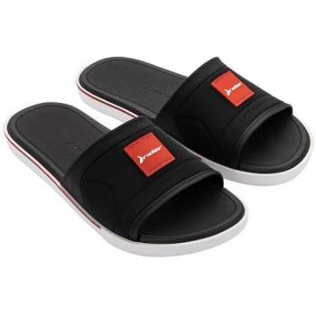 Rider Chanclas Spin Slide para Hombre, color Blanco y Negro, talla 45/46 EU