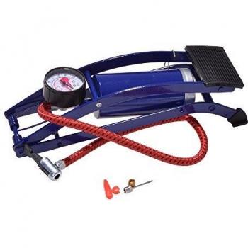 Bomba de aire de pie FREI KFZ 18001 para vehículos, 1 cilindro, 120 mm