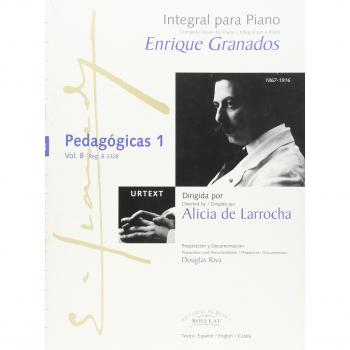 Integral para piano Enrique Granados: Pedagógicas 1 - B.3308