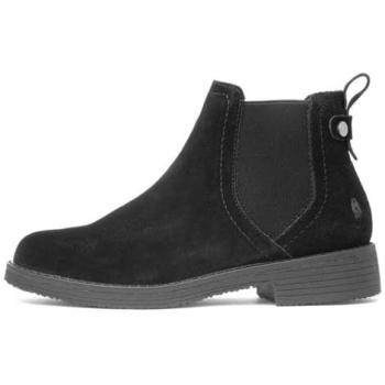 Hush Puppies Maddy Women's Black Chelsea Boots with Memory Foam, Size UK 3