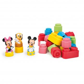 Clementoni 14831.8 Disney - Juego de construcción con bolsa, diseño de Mickey y Minnie