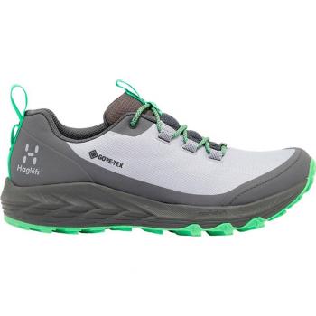 Haglöfs Zapatillas de montaña de mujer L.I.M FH Low GORE-TEX gris oscuro verde - Talla 40