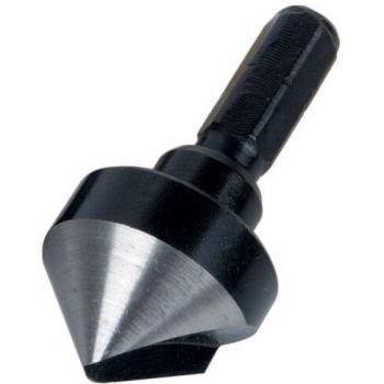 1 fresa de encastrar a 6 vástago hexagonal, 1 filo Ø 19 mm
