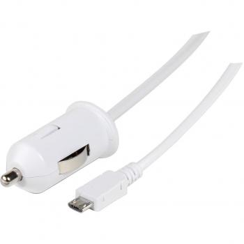 Vivanco Adaptador de Coche Conector Micro USB