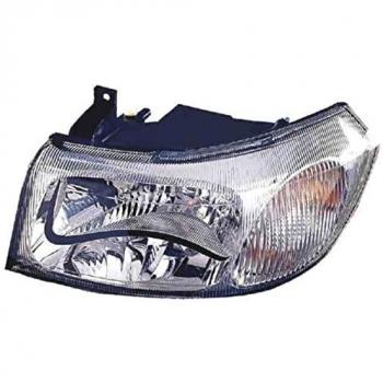 Faro Principal Derecho Ford Transit (00-06) Recambio Nuevo Eléctrico Fondo Cromo Chromed Mask H4
