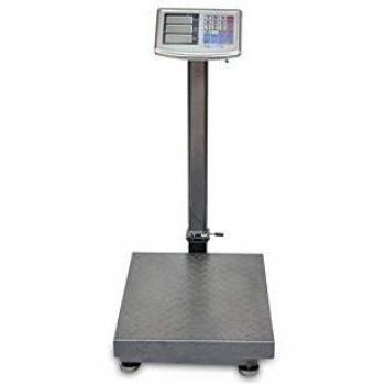 Báscula Industrial Plegable 300kg/50g con Pantalla LCD Digital y Plataforma de Acero Tratado Térmicamente 40x50cm