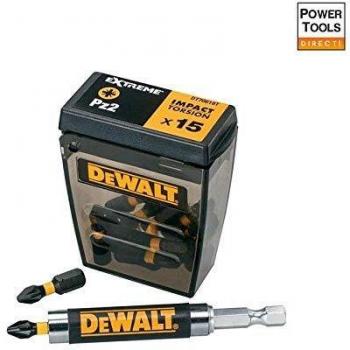 Dewalt DT70618T-QZ DT70618T-QZ-Juego de 15 Piezas Impact Torsion guía magnética compacta. Puntas de atornillar de 25 mm