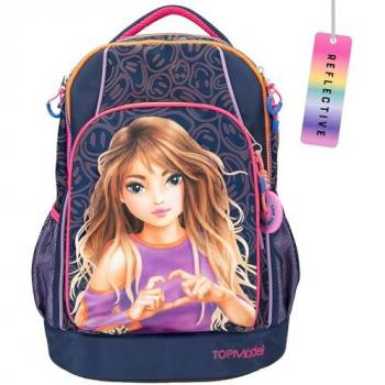 Mochila Escolar Top Model Night Light 21x33x44 cm Multicolor
