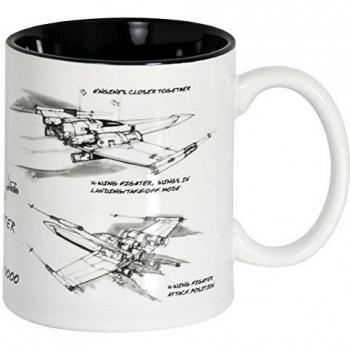SD toys Taza de cerámica, Blanco, 8 cm