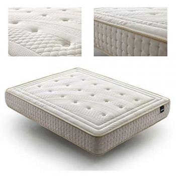 Colchón Viscoelástico Crownvisco 180x190 cm - Hipoalergénico, Transpirable, Termoregulador, Firmeza Alta, Altura 28 cm - Envío y Subida a