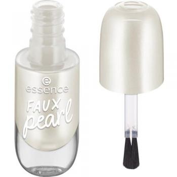 Esmalte de Uñas Gel Nail Colour Essence Tono 71 Faux Pearl 8 ml - Larga Duración, Secado Rápido, Brillante, Color Intenso