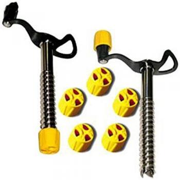 Friends fisureros y clavos Grivel Black Hole X 5 One Size Black