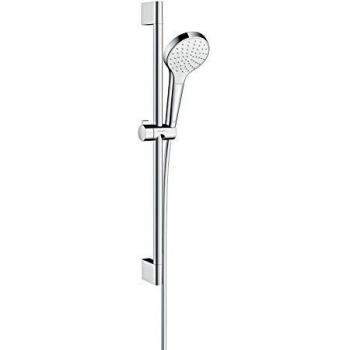 Hansgrohe 26564400 Croma Select S 110 set de ducha, 0,65m, blanco/cromo