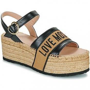 Sandalias Love Moschino JA16296 negras de mujer