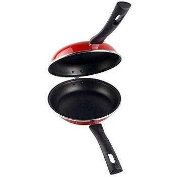 Magefesa Praga - Sartén tortilla, diámetro 20 cm, color granate