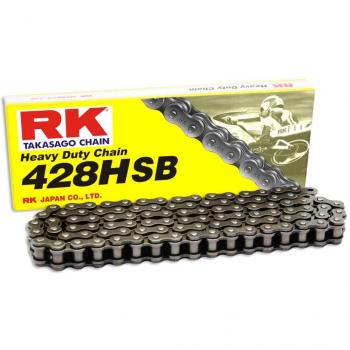 Cadena RK 428 Pesada con Clip No Sellado - Estándar 122
