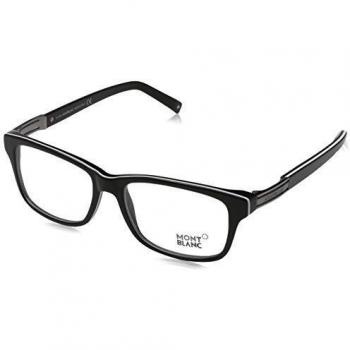 Mont Blanc Montblanc Brillengestelle MB 0383 001 Monturas de gafas, Negro