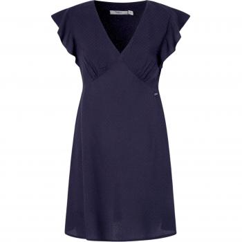Pepe Jeans Women's Camila Dress, Short Sleeveless, Fluid Fabric, Navy Blue