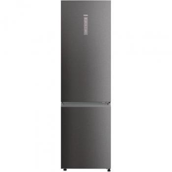 Frigorífico Combinado Haier HDPW5620DND con Congelador en la Parte Inferior, 406 L, Color Negro