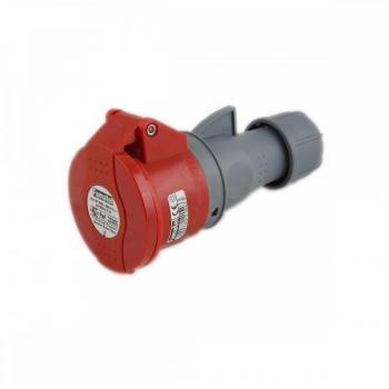 FAMATEL - Base móvil IP44 | 3P+T | 16A | 380-415V | Rojo