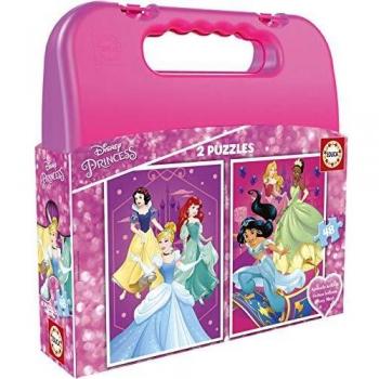Educa Borrás Disney Princess Maleta 2X48