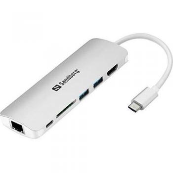 Sandberg 136-18 - Adaptador USB-C Dock