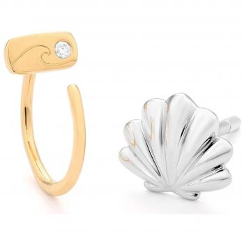 Pendientes Secrecy Mujer E8215CDAWW900 Plata de Ley 1,5cm
