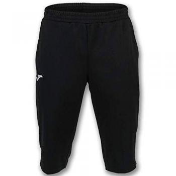 Joma Bermuda Capri Pantalones Cortos, Niños, Negro, 5XS