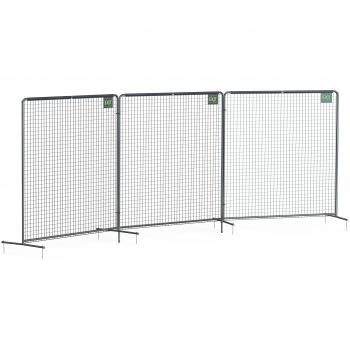 Red de Protección Deportiva EXIT Backstop 300 x 900 cm - Multifuncional, Ideal para Volleyball, Badminton y Tennis, Color Negro