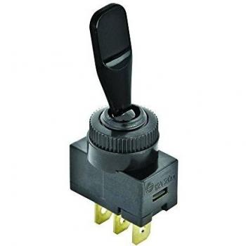 Interruptor 'On/Off' Negro 12V 20A