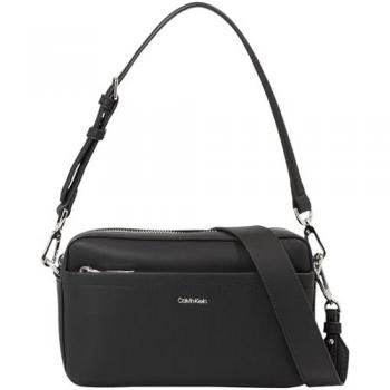 Calvin Klein Black Cross Body Bag for Women, Size: ONE SIZE, with Adjustable Strap and dimensions 21.5 cm