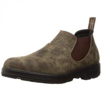 Blundstone Original Low-Cut Water-Resistant Leather Chelsea Boots - Rustic Brown