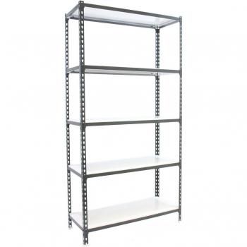 Estantería SIMONCLICK MEGAPLUS 5/500 ANTRACITA/BLANCO