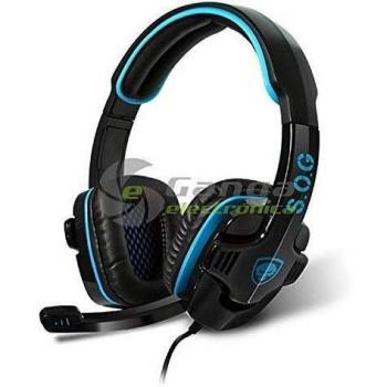 Advance XPERT-H2 - Cascos para Juegos multiplataforma, para PC/PS3/PS4/XBOX 360, Color Negro