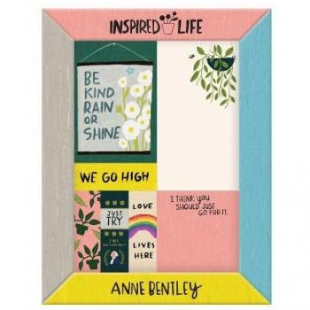 Anne Bentley Inspired Life Desktop Sticky Notes Box